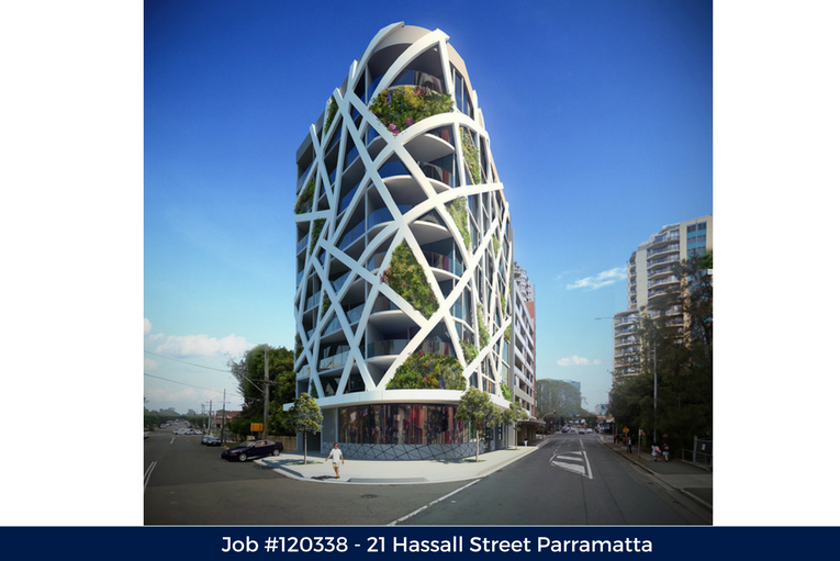 Job #120338 - 21 Hassall Street Parramatta