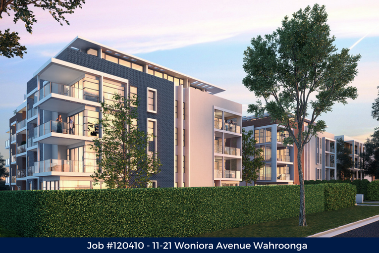 Job #120410 - 11-21 Woniora Avenue Wahroonga