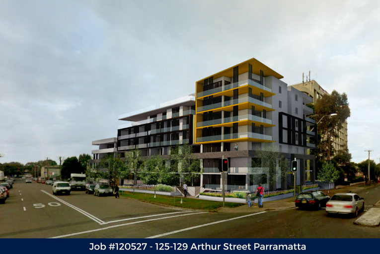 Job #120527 - 125-129 Arthur Street Parramatta